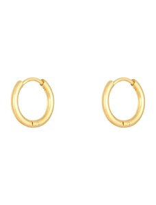 ORNAMENTI Pozlacené náušnice Small Hoops gold