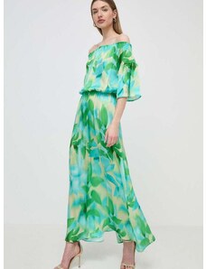 Šaty Liu Jo zelená barva, maxi