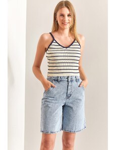 Bianco Lucci Women's Denim Shorts