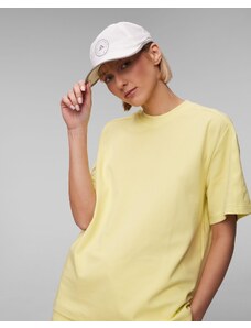 Žluté dámské tričko Adidas by Stella McCartney ASMC Logo Tee
