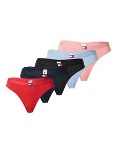 Tommy Hilfiger Underwear Tanga námořnická modř / světlemodrá / růže / červená / černá