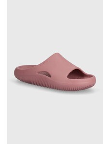 Pantofle Crocs Mellow Slide dámské, růžová barva, na platformě, 208392