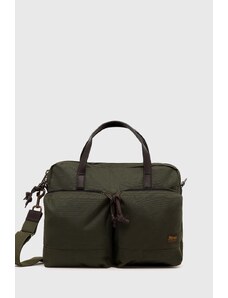 Taška na notebook Filson Dryden Briefcase zelená barva, FMBAG0008