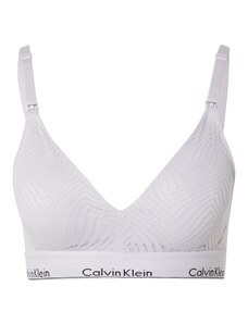 Calvin Klein Underwear Kojící podprsenka pastelová fialová / černá / bílá