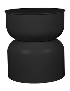 LABEL51 Rohový stůl Pax - černý kov