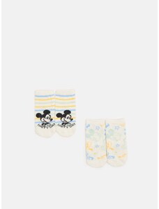 Sinsay - Sada 2 párů ponožek Mickey Mouse - vícebarevná
