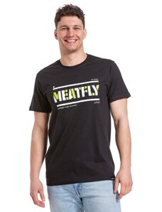 Pánské tričko Meatfly Rele černá