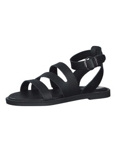TAMARIS Páskové sandály černá