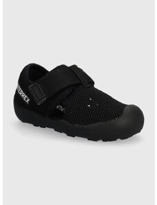 Dětské sandály adidas TERREX TERREX CAPTAIN TOEY I černá barva