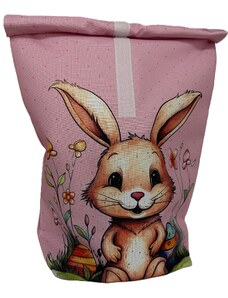 Mks Velký velikonoční pytlík: Růžový králíček