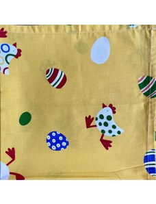 Top textil Velikonoční ubrus Barevná kuřátka 70x140 cm
