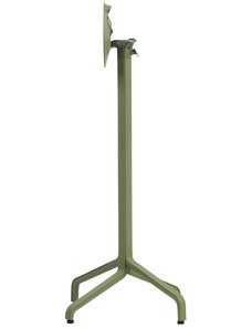 Nardi Zelená hliníková stolová sklápěcí podnož Frasca 107 cm