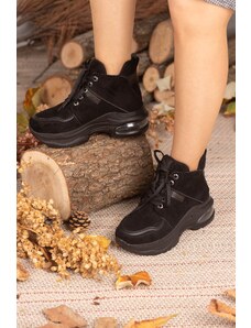 armonika FLR17 AIR AIR SOLE THICK SOLE LAPPED SPORTS BOOTS