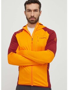 Sportovní mikina LA Sportiva Existence Hoody oranžová barva, s kapucí, P53102320