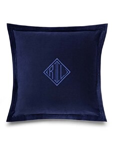 Dekorativní povlak na polštář Ralph Lauren RL Velvet Navy 50 x 50 cm