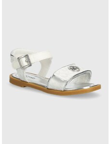 Dětské sandály Michael Kors stříbrná barva