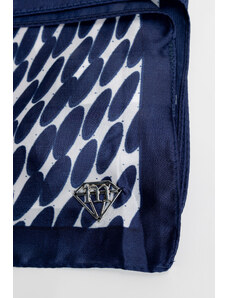 Monnari Šály a šátky Šátek s jemným vzorem Multi Navy Blue