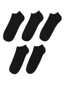 Polaris Basic 5-pack Ptk-m 3fx Black Men's 5-pack Booties Sock