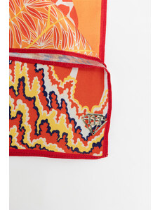 Monnari Šály a šátky Dámský vzorovaný šátek Multi Orange