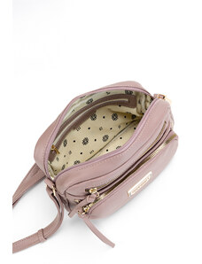Monnari Bags Dámská kabelka s kapsami Světle růžová