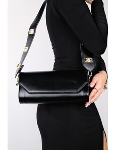 LuviShoes MIGUEL Women's Black Clutch Bag