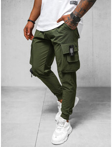 Pánské Chino Kalhoty Khaki OZONEE O/PS5520