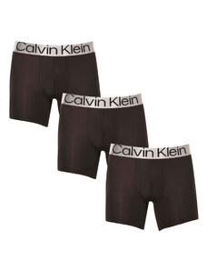 3PACK pánské boxerky Calvin Klein černé (NB3075A-7V1)