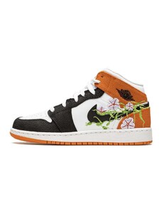 Jordan 1 Mid SE Basketball Blossom (GS)