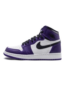 Jordan 1 Retro High Court Purple White (GS)