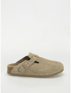 Birkenstock Boston Suede Leather Narrow (faded khaki)šedá