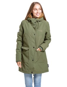 Meatfly dámská parka Amber Olive | Zelená