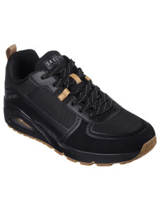 Skechers uno - layover BLACK