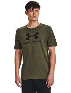 Pánské tričko Under Armour M Sportstyle Logo Ss Marine Od Green