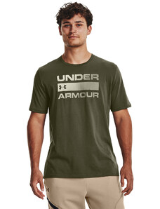 Pánské tričko Under Armour Team Issue Wordmark Ss Marine Od Green