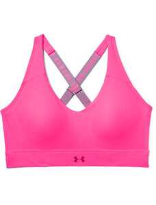 Sportovní podprsenka Under Armour VANISH Mid Bra -PNK