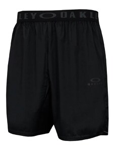 Pánské šortky Oakley Hot Temps 6" Running Short Blackout