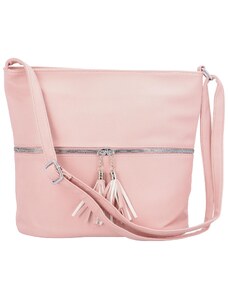 Dámská crossbody kabelka růžová - Herisson Nawaraya růžová