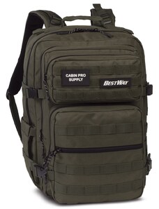 BESTWAY Outdoorový batoh Cabin Pro Supply Green
