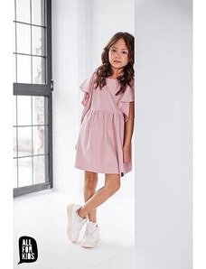 All for kids frill šaty pink