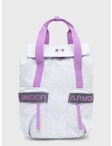 Batoh Under Armour dámský, růžová barva, malý, hladký, 1369211