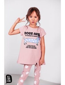 All for kids tunika DOG růžová