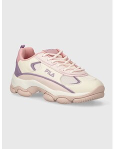 Sneakers boty Fila Stradaucid růžová barva, FFW0192
