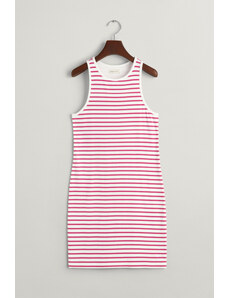 ŠATY GANT STRIPED RIBBED TANK DRESS fialová 134/140