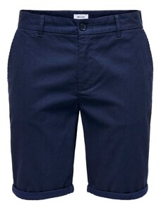 Only & Sons Chino kalhoty 'Peter Dobby' marine modrá