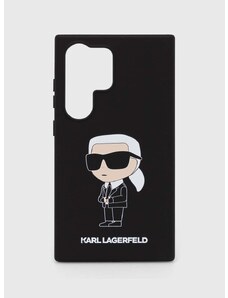Obal na telefon Karl Lagerfeld S24 Ultra S928 černá barva