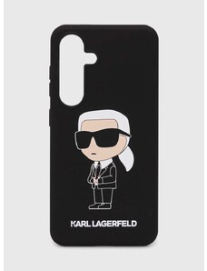 Obal na telefon Karl Lagerfeld S24 S921 černá barva