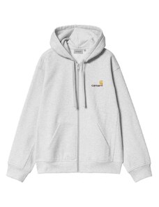 MIKINA CARHARTT WIP Hooded American Scri - šedá -