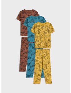 Sinsay - Sada 3 pyžam - vícebarevná