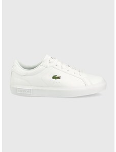 Dětské sneakers boty Lacoste bílá barva