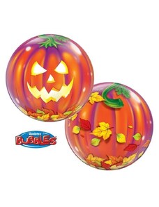SMART Balónek dýně - pumpkin - Jack O' Lantern - Halloween 56cm